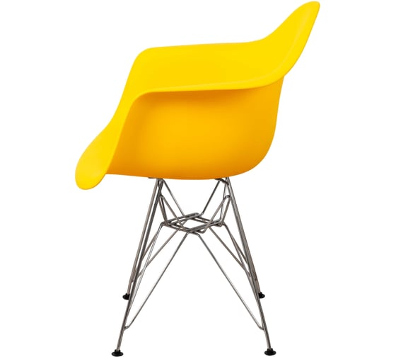 Комплект стульев пластиковых DERSTUHL 2 шт Chrom Eames, лимон, DSL05.011.2