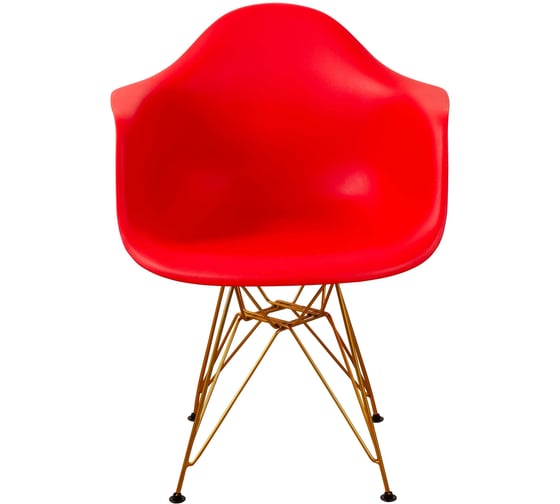 Стул-кресло из пластика DERSTUHL Gold Eames, красный DSL040.006