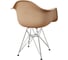 Комплект стульев пластиковых DERSTUHL 2 шт Chrom Eames, темно-бежевый, DSL05.013.2 6