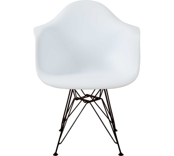 Комплект стульев пластиковых DERSTUHL 2 шт Black Eames, белый, DSL06.001.2
