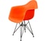 Стул-кресло из пластика DERSTUHL Black Eames, оранжевый DSL06.005 3