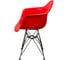 Стул-кресло из пластика DERSTUHL Black Eames, красный DSL06.006 5