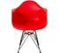 Комплект стульев пластиковых DERSTUHL 2 шт Black Eames, красный, DSL06.006.2 4