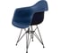 Стул-кресло из пластика DERSTUHL Black Eames, темно-синий DSL06.017 3