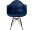 Стул-кресло из пластика DERSTUHL Black Eames, темно-синий DSL06.017 4