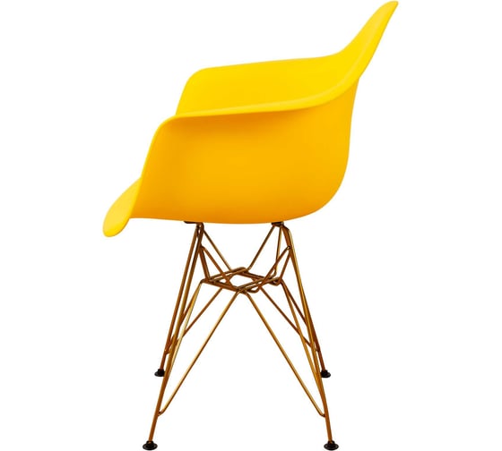 Стул-кресло из пластика DERSTUHL Gold Eames, лимон DSL040.011
