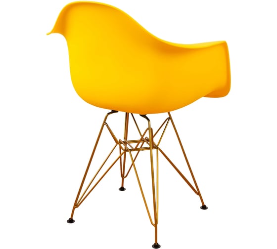 Стул-кресло из пластика DERSTUHL Gold Eames, лимон DSL040.011