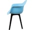 Комплект стульев пластиковых DERSTUHL 2 шт Plast Eames, голубой, DSL045.008.2 5