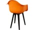 Стул-кресло из пластика DERSTUHL Plast Eames, желтый DSL045.004 6