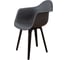 Комплект стульев пластиковых DERSTUHL 2 шт Plast Eames, темно-серый, DSL045.003.2 3