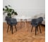 Комплект стульев пластиковых DERSTUHL 2 шт Plast Eames, темно-серый, DSL045.003.2 4