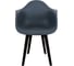 Комплект стульев пластиковых DERSTUHL 2 шт Plast Eames, темно-серый, DSL045.003.2 5