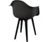Комплект стульев пластиковых DERSTUHL 2 шт Plast Eames, темно-серый, DSL045.003.2 8