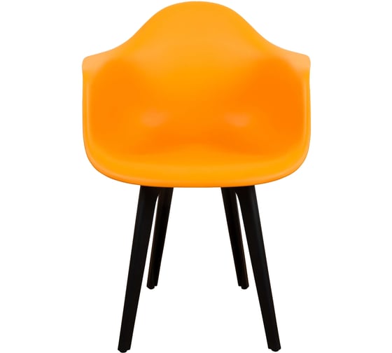 Комплект стульев пластиковых DERSTUHL 2 шт Plast Eames, желтый, DSL045.004.2
