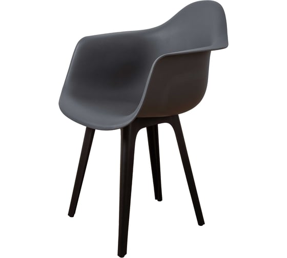 Стул-кресло из пластика DERSTUHL Plast Eames, темно-серый DSL045.003 1