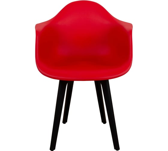 Стул-кресло из пластика DERSTUHL Plast Eames, красный DSL045.006