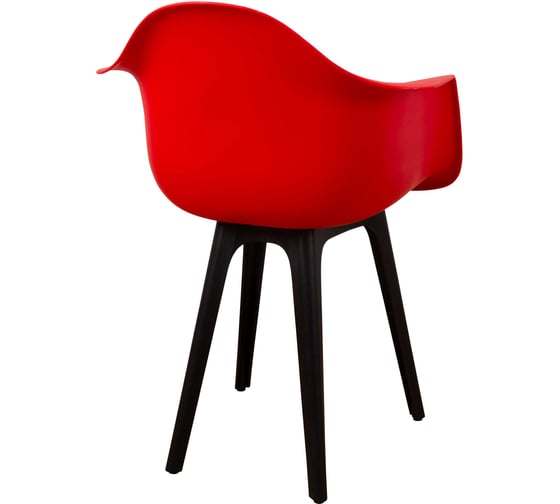 Стул-кресло из пластика DERSTUHL Plast Eames, красный DSL045.006