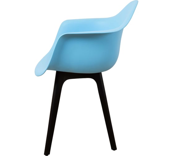 Стул-кресло из пластика DERSTUHL Plast Eames, голубой DSL045.008