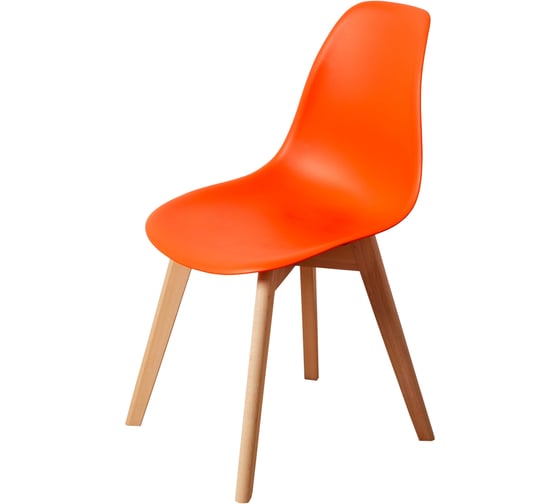 Стул DERSTUHL Grand Wood Eames оранжевый, комплект 2 шт DSL010.005.2 1
