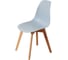 Комплект стульев пластиковых DERSTUHL 4 шт Grand Wood Eames, светло-серый, DSL010.002.4 3