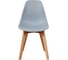 Комплект стульев пластиковых DERSTUHL 4 шт Grand Wood Eames, светло-серый, DSL010.002.4 4