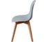 Комплект стульев пластиковых DERSTUHL 4 шт Grand Wood Eames, светло-серый, DSL010.002.4 5