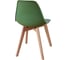 Стул пластиковый DERSTUHL Grand Wood Eames, темно-зеленый DSL010.016 6
