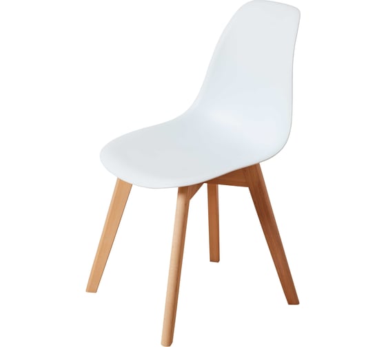 Стул DERSTUHL Grand Wood Eames белый, комплект 2 шт DSL010.001.2