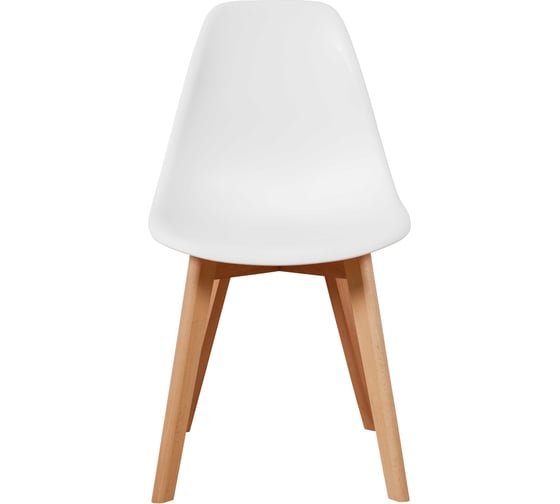 Комплект стульев пластиковых DERSTUHL 2 шт Grand Wood Eames, белый, DSL010.001.2
