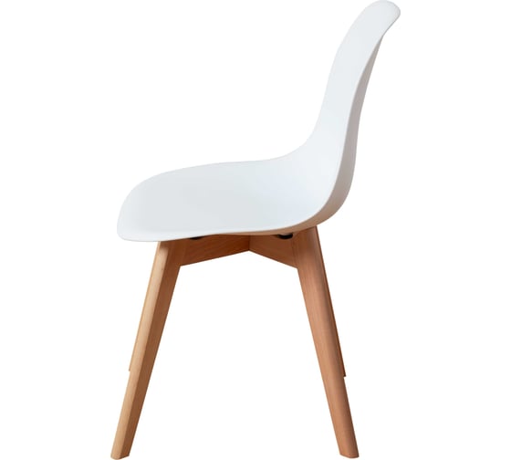 Комплект стульев пластиковых DERSTUHL 2 шт Grand Wood Eames, белый, DSL010.001.2
