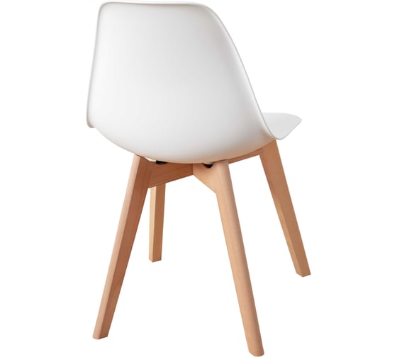 Комплект стульев пластиковых DERSTUHL 2 шт Grand Wood Eames, белый, DSL010.001.2