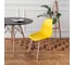 Стул пластиковый DERSTUHL Grand Wood Eames, лимон DSL010.011 2