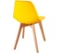 Стул пластиковый DERSTUHL Grand Wood Eames, лимон DSL010.011 6