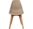 Комплект стульев пластиковых DERSTUHL 4 шт Grand Wood Eames, темно-бежевый, DSL010.013.4 4