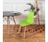 Стул пластиковый DERSTUHL Grand Wood Eames, салатовый DSL010.012 2
