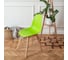 Стул пластиковый DERSTUHL Grand Wood Eames, салатовый DSL010.012 7