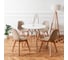 Комплект стульев пластиковых DERSTUHL 2 шт Grand Wood Eames, темно-бежевый, DSL010.013.2 2