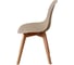 Комплект стульев пластиковых DERSTUHL 2 шт Grand Wood Eames, темно-бежевый, DSL010.013.2 5