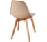 Комплект стульев пластиковых DERSTUHL 2 шт Grand Wood Eames, темно-бежевый, DSL010.013.2 6