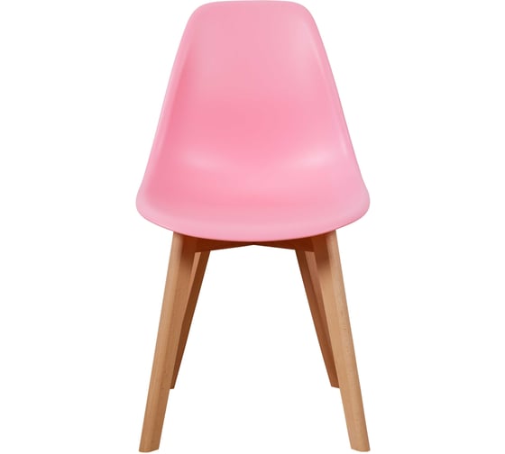 Комплект стульев пластиковых DERSTUHL 2 шт Grand Wood Eames, розовый, DSL010.015.2