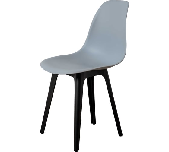 Стул пластиковый DERSTUHL Plast Eames, светло-серый DSL044.002
