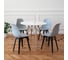 Стул пластиковый DERSTUHL Plast Eames, светло-серый DSL044.002 8