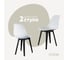 Комплект стульев пластиковых DERSTUHL 2 шт Plast Eames, белый, DSL044.001.2 1