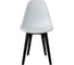 Комплект стульев пластиковых DERSTUHL 2 шт Plast Eames, белый, DSL044.001.2 4