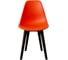 Комплект стульев пластиковых DERSTUHL 2 шт Plast Eames, оранжевый, DSL044.005.2 4