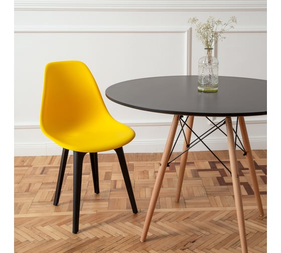 Стул пластиковый DERSTUHL Plast Eames, лимон DSL044.011