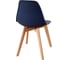 Стул пластиковый DERSTUHL Grand Wood Eames, темно-синий DSL010.017 6