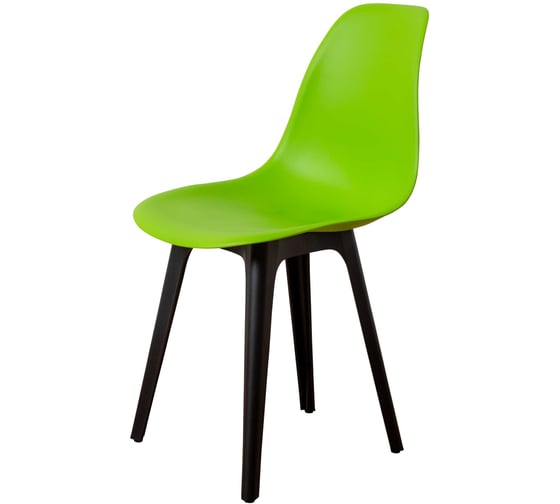 Комплект стульев пластиковых DERSTUHL 4 шт Plast Eames, салатовый, DSL044.012.4