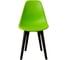 Комплект стульев пластиковых DERSTUHL 4 шт Plast Eames, салатовый, DSL044.012.4 4