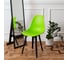 Комплект стульев пластиковых DERSTUHL 4 шт Plast Eames, салатовый, DSL044.012.4 7